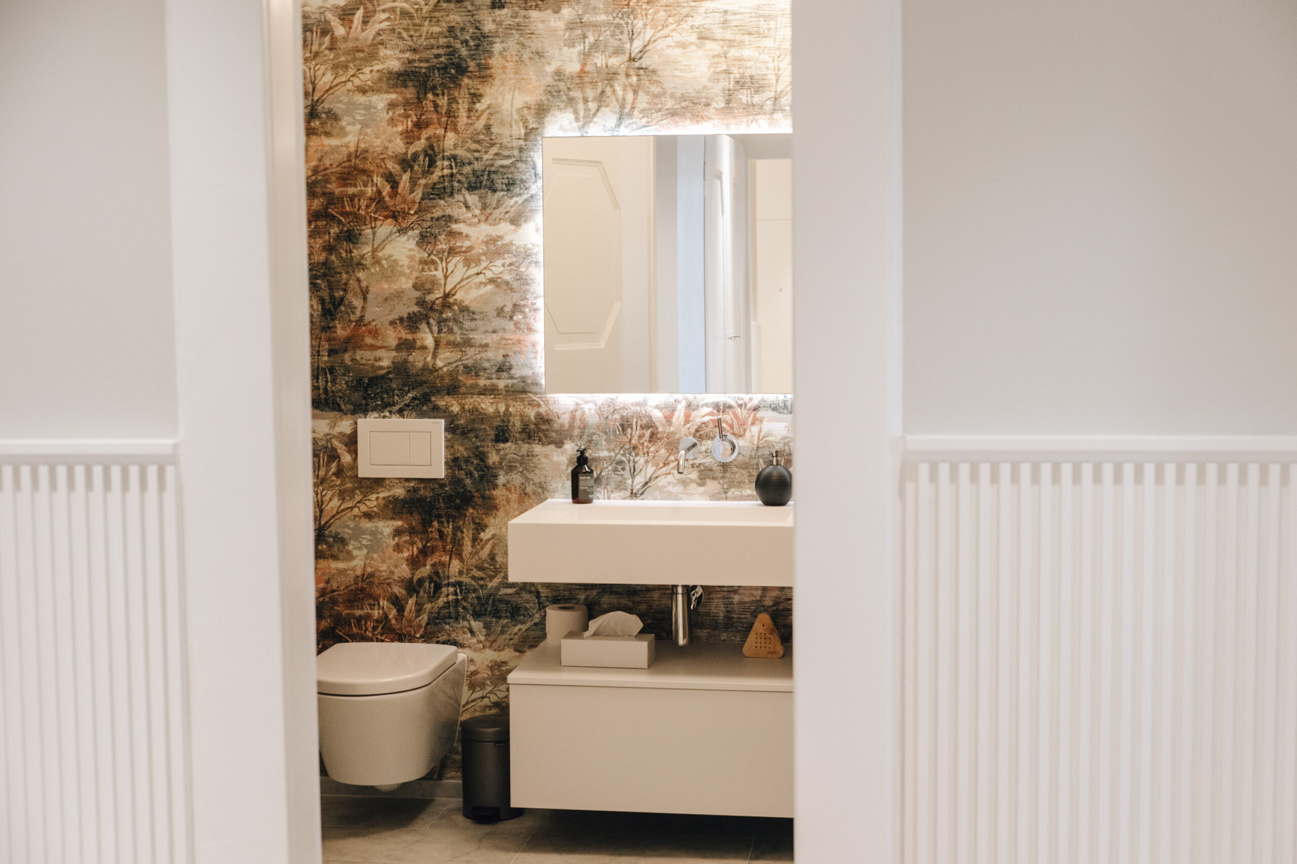 Einblick Kunden-WC BRST